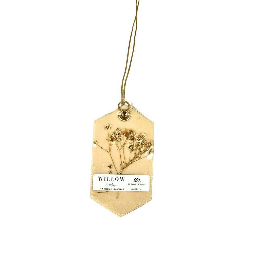Willow & Honey Botanical Sachet‎ Natural Air Freshener Dried Flowers Set 7